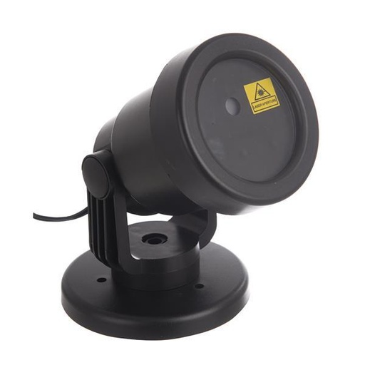 [600-22306] PROYECTOR LASER, CON PROGRAMA, CON DISEÑOS NAVIDEÑOS EN COLORES, 11,8x10,2x40cm, IP44