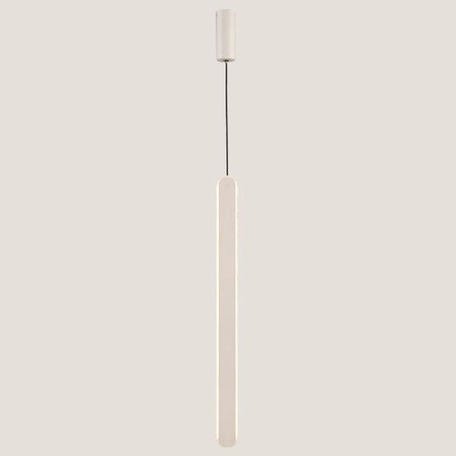 [144-16008] LUMINARIA COLGANTE LED 20W 3000Κ Ø40x60 BLANCO