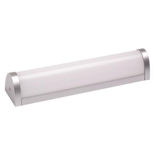 [145-21108] LUMINARIA LED PARA BAÑO "IRON5" 16W 4000K 604x66x75 IP44 NIQUEL MATE 