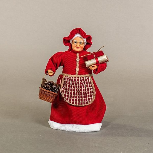 [600-45024] SEÑORA PAPÁ NOEL, 45cm