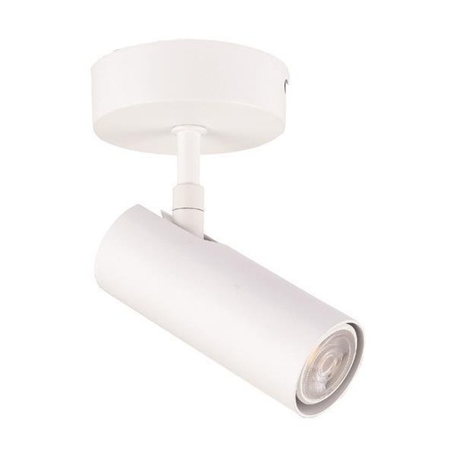 [145-25000] PLAFON DE TECHO ROSETTE INDIVIDUAL GU10 SLIM BLANCO