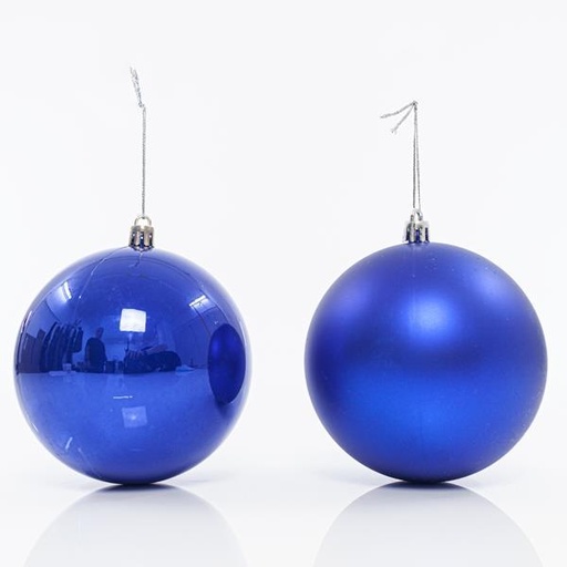 [600-42737] PELOTA DE PLÁSTICO, AZUL, SET 6PCS, 10cm