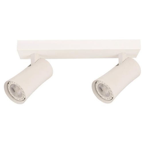 [144-60007] SPOT TECHO DOBLE GU10 S1901 BLANCO