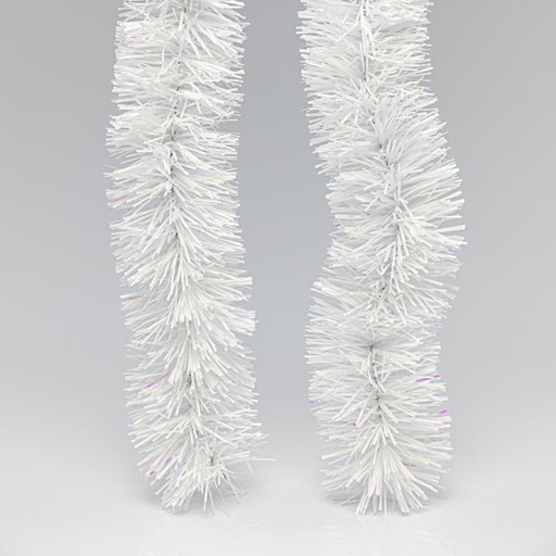 [600-30335] TRENZA IRIDISCENTE BLANCA, _8, 200cm