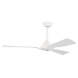 VENTILADOR DE TECHO ESTANCO IP44 3 ASPAS CON MANDO Ø132 DC 33W EUROLAMP