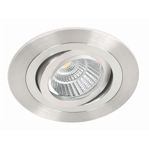 SPOT EMPOTRABLE BASCULANTE Ø91mm "STIL R" ALUMINIO