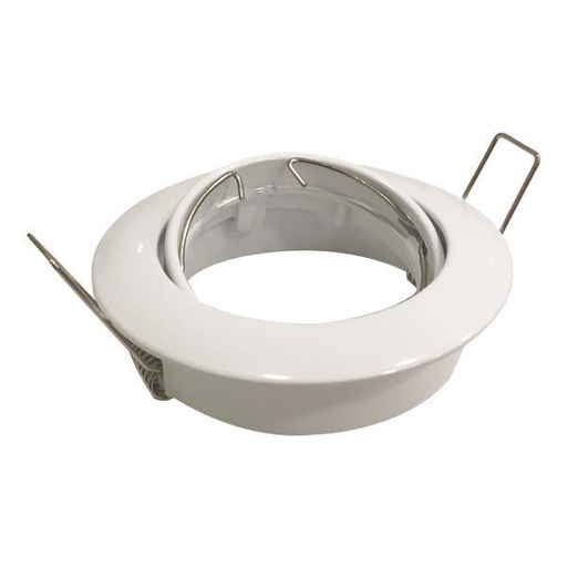 SPOT EMPOTRABLE BASCULANTE Ø82mm "TIPISCH R" ALUMINIO