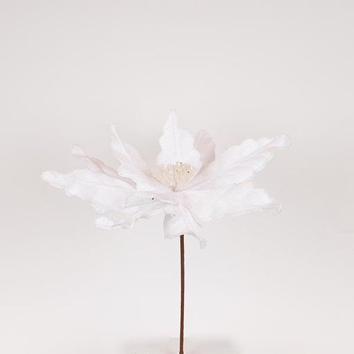 [600-47511] FLOR GRANDE, BLANCA, 44x50cm