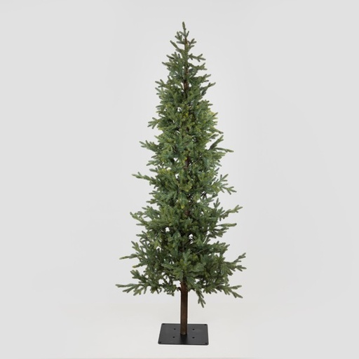 [600-30681] ABETO, PE CON TRONCO DE MADERA, HERA, 230cm