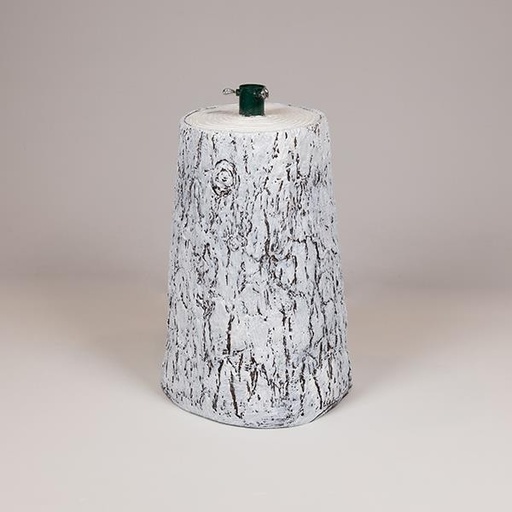 [600-30993] SOPORTE PARA ÁRBOL, TRONCO NIEVADO, Ø30x50cm