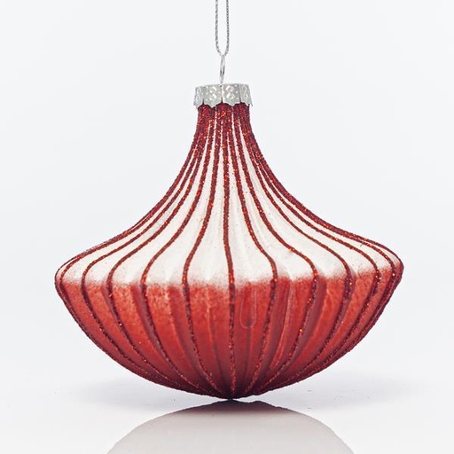 [600-42460] ADORNO DE CRISTAL, LÁMPARA DE ALUMINIO, JUEGO DE 4 PIEZAS, 9,5 cm