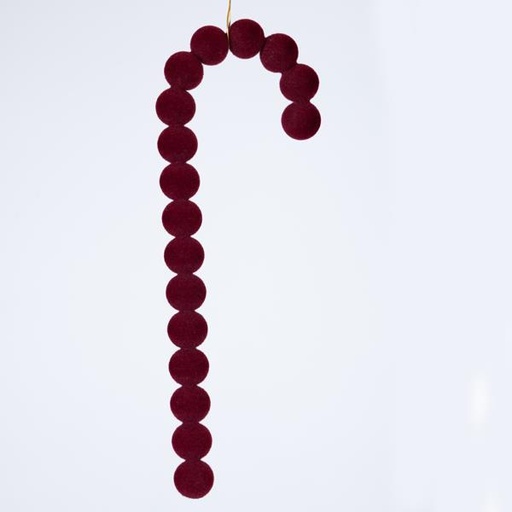 [600-46295] VARILLA DE TERCIOPELO, BORGOÑA, 33 cm