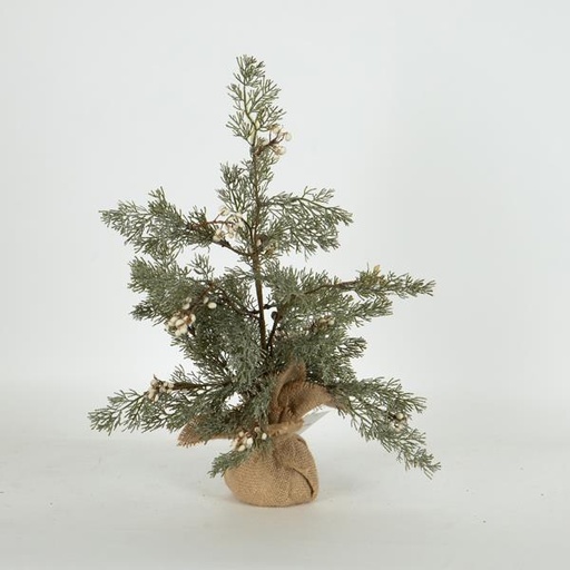 [600-46371] ÁRBOL CON BAYAS BLANCAS, 45cm