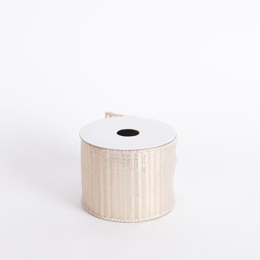 [600-46414] CINTA, CHAMPÁN METÁLICO, 6,3 CM X 5 M