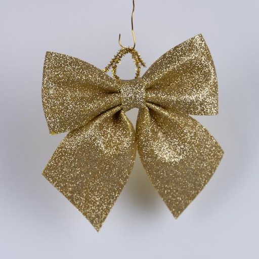 [600-46537] LAZO DORADO, SET DE 4 PIEZAS, 15 CM (TOP 120)