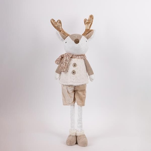 [600-46647] SR. RENO, CON ROPA DE CHAMPÁN, 62 CM