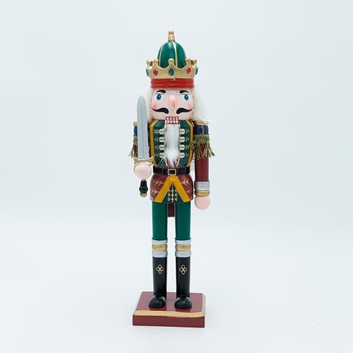 [600-46871] CASCANUECES, VERDE BORGOÑA, 8,5X30CM