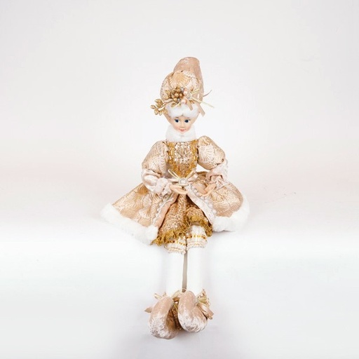 [600-47089] ARLEQUÍN CON ROPA DE CHAMPÁN, 61 CM