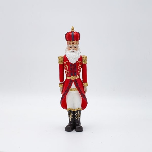 [600-47122] POLIRESINA GENERAL, CON CORONA, ROJA, 23CM