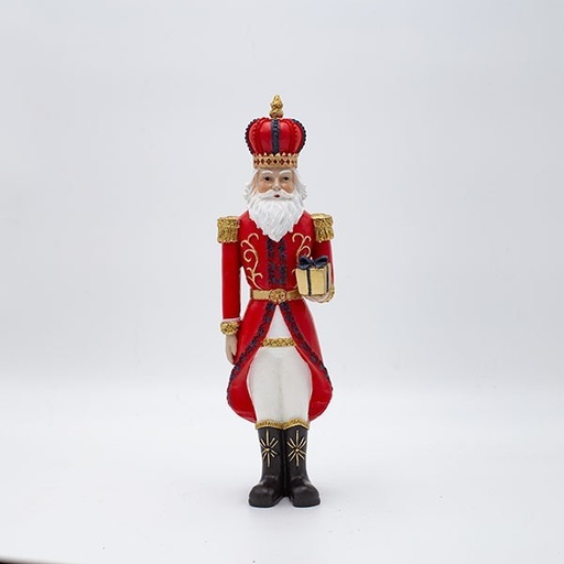 [600-47124] GENERAL DE POLIRESINA, CON REGALOS, ROJO, 28,5CM