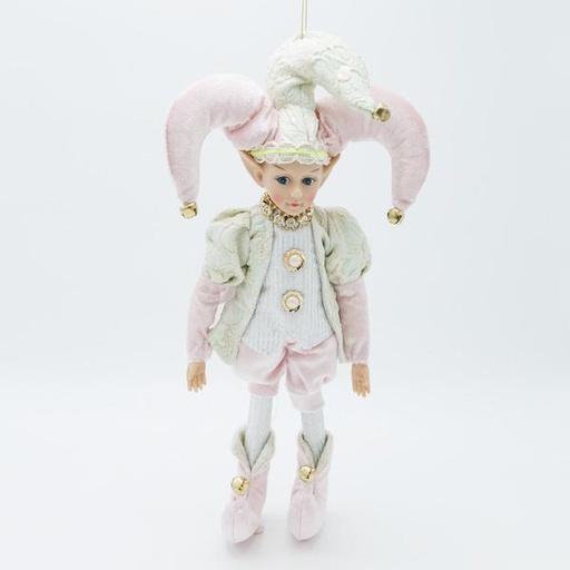 [600-47306] ELFO PIERROT, 41 CM