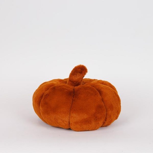 [600-47401] CALABAZA DE PIEL, CARAMELO, 22X30CM