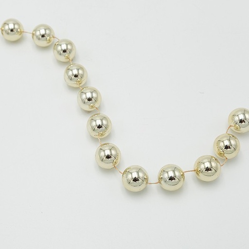 [600-47582] CADENA CON PERLAS DE CHAMPÁN, 20 MM, 270 CM