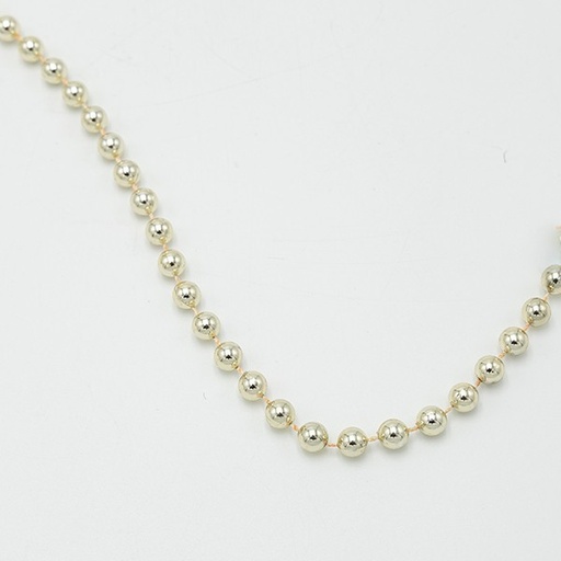 [600-47588] CADENA CON CUENTAS DE CHAMPÁN, 8 MM, 1000 CM