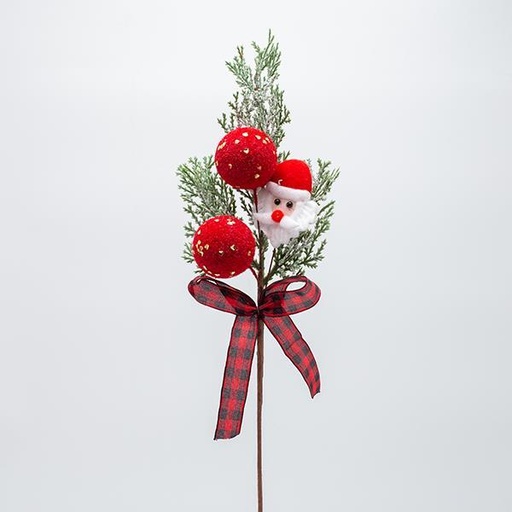 [600-47616] PICK WITH SANTA, 34CM