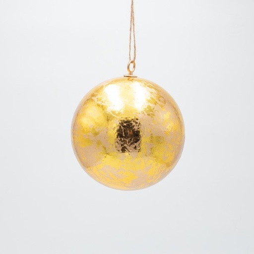 [600-47640] BOLA, ORO METALIZADO, 15CM