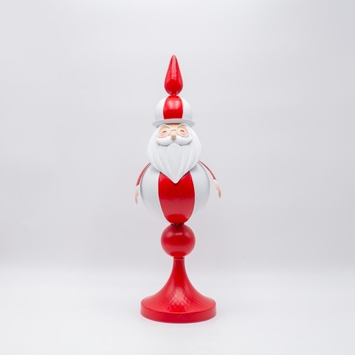 [600-47742] PAPÁ NOEL, DULCES, METAL, 14X13X45CM