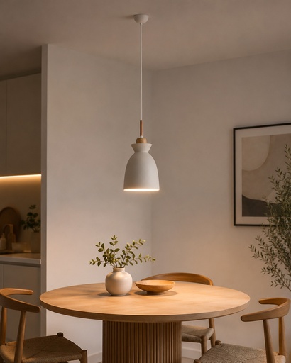 [144-24137] LÁMPARA DE TECHO COLGANTE METAL E27 MAX 15W 280x1234mm  ARTE ILLUMINA DIGNITY