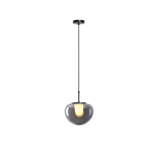 [144-28521] LÁMPARA COLGANTE CRISTAL G9 MAX 7W 250x1310mm AHUMADO ARTE ILLUMINA FIME