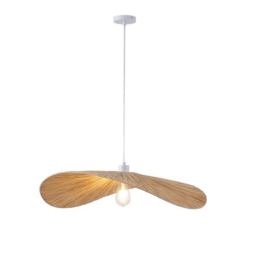 [144-33095] LÁMPARA DE TECHO COLGANTE BAMBÚ 1xE27 MÁX. 15W Ø700mm ARTE ILLUMINA OASIS
