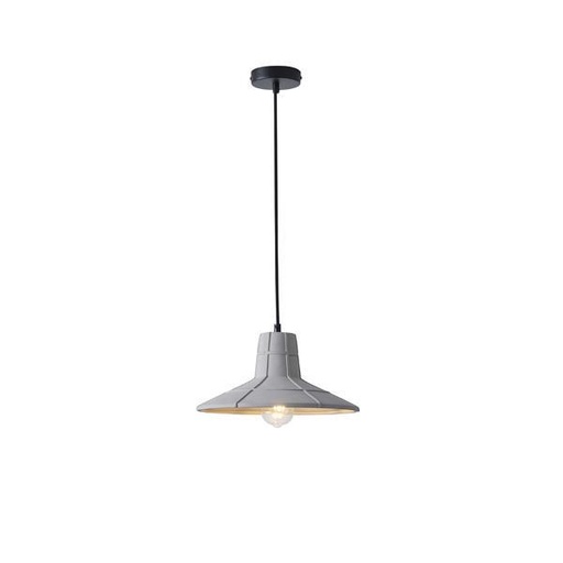 [144-50008] LÁMPARA DE TECHO COLGANTE DE HORMIGÓN 1xΕ27 Ø320x1660mm GRIS ARTE ILLUMINA ARME