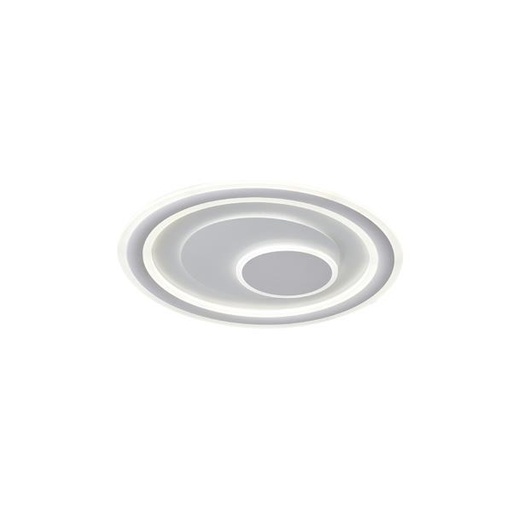 [144-51033] PLAFÓN DE TECHO LED 60W 3300lm 3000K Ø50 3CCT 3000-4000-6500K 510Χ60mm BLANCO ARTE ILLUMINA MOTIVO