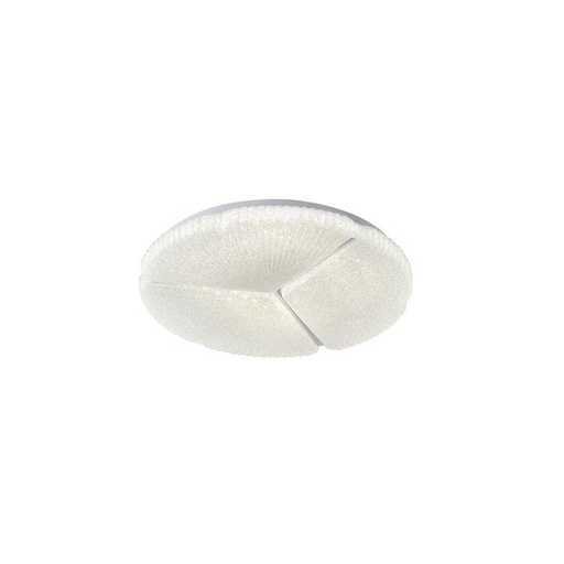 [144-51038] PLAFÓN DE TECHO PLÁSTICO LED 60W 5700lm 3000K 3CCT 3000-4000-6500K Ø480x75mm BLANCO ARTE ILLUMINA TRIANO