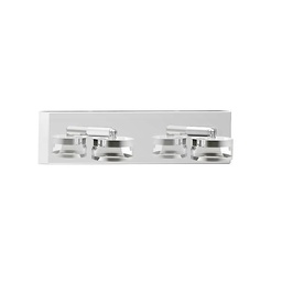 APLIQUE DE PARED PARA BAÑO 2x3W 500lm IP44 CROMO ARTE ILLUMINA FRESH