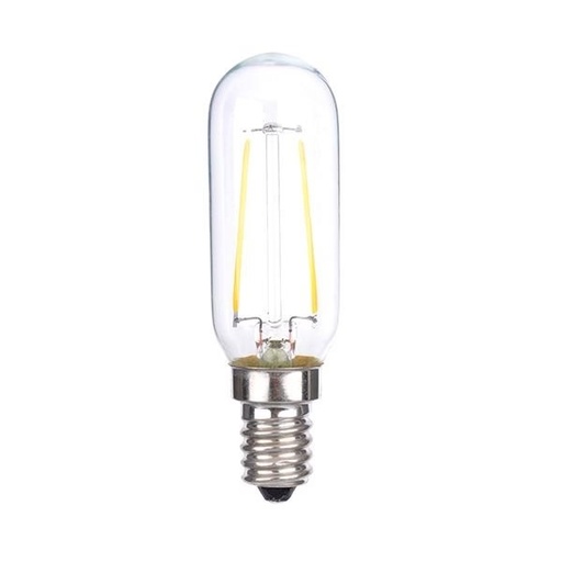 [147-78492]  BOMBILLA DE FILAMENTO LED T25 2,2W 250lm Ε14 3000K 220-240V EUROLAMP