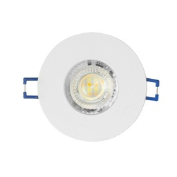 EMPOTRABLE FIJO LED 3/5/7W 3CCT Ø90 IP54 EUROLAMP