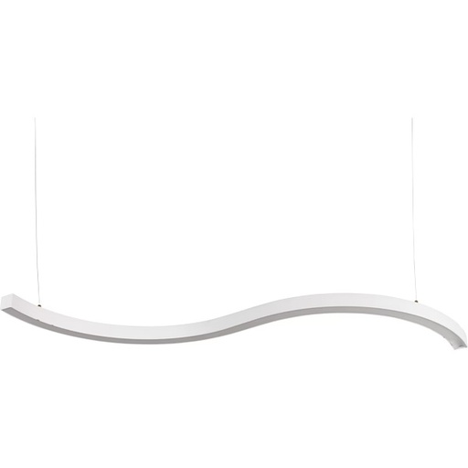 LÁMPARA DE TECHO COLGANTE LINEAL "TIPO S" 35x35mm 140lm/W 24V 