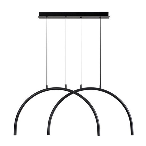 LÁMPARA DE TECHO COLGANTE ALUMINIO-METAL 10W 896lm 3000K 840x20x330mm  ARTE ILLUMINA APSIS 