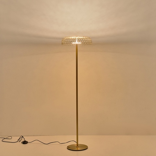 LÁMPARA DE PIE LED 10W 1080lm 3000K Φ350x1320mm  ARTE ILLUMINA PERFORATO