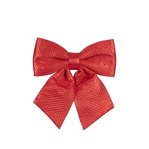 [600-48420] LAZO ROJO, CON TEXTURA EN RELIEVE, 28CM