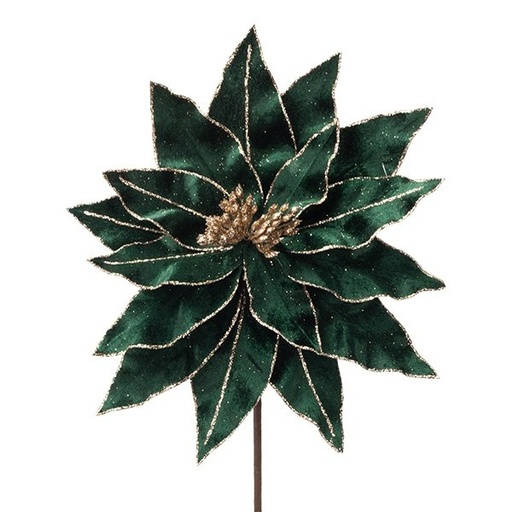 [600-48688] ESMERALDA FLOR CON CHAMPÁN DETALLES, 31X45CM