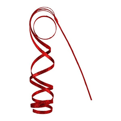 [600-48712] SERPENTEANTE RAMA, ROJO, 51CM
