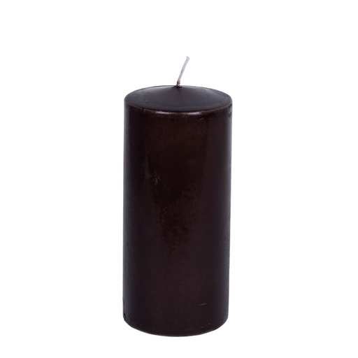 [819-00057] MARRÓN VELA CON CAFÉ AROMA 8X18CM