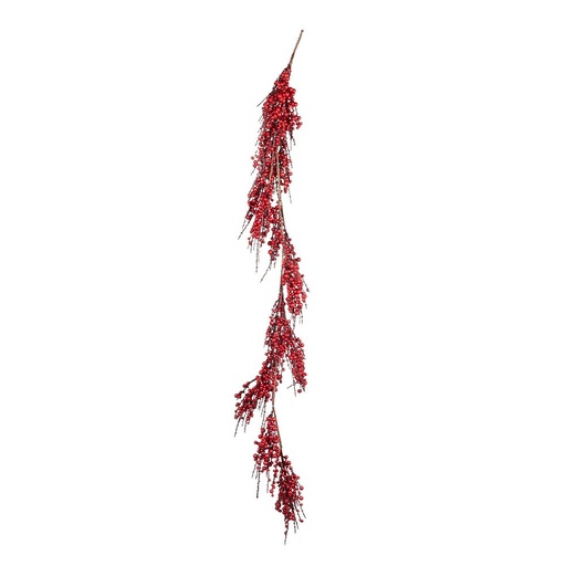 [600-49036] RAMA HECHO DE PEQUEÑO BAYAS Y SECO RAMITAS, 120CM