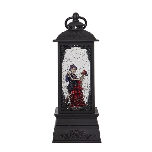[600-48308] HALLOWEEN FAROL, CON MOVIMIENTO, CON AGUA EN EL INTERIOR, A PILAS, 10.5X10.5X28.5CM