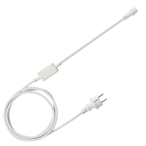 [600-11951] GOMA ADAPTADOR 3A, CON FUSIBLE, 1,5M